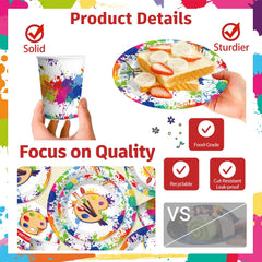 Yingoto cupcake toppers enhance mini treats with color