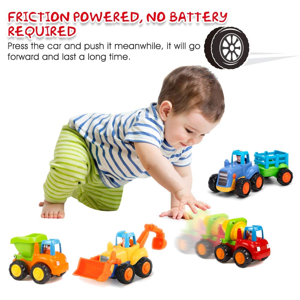 Yiosion safe and sturdy play vehicles for ages 18 months and up