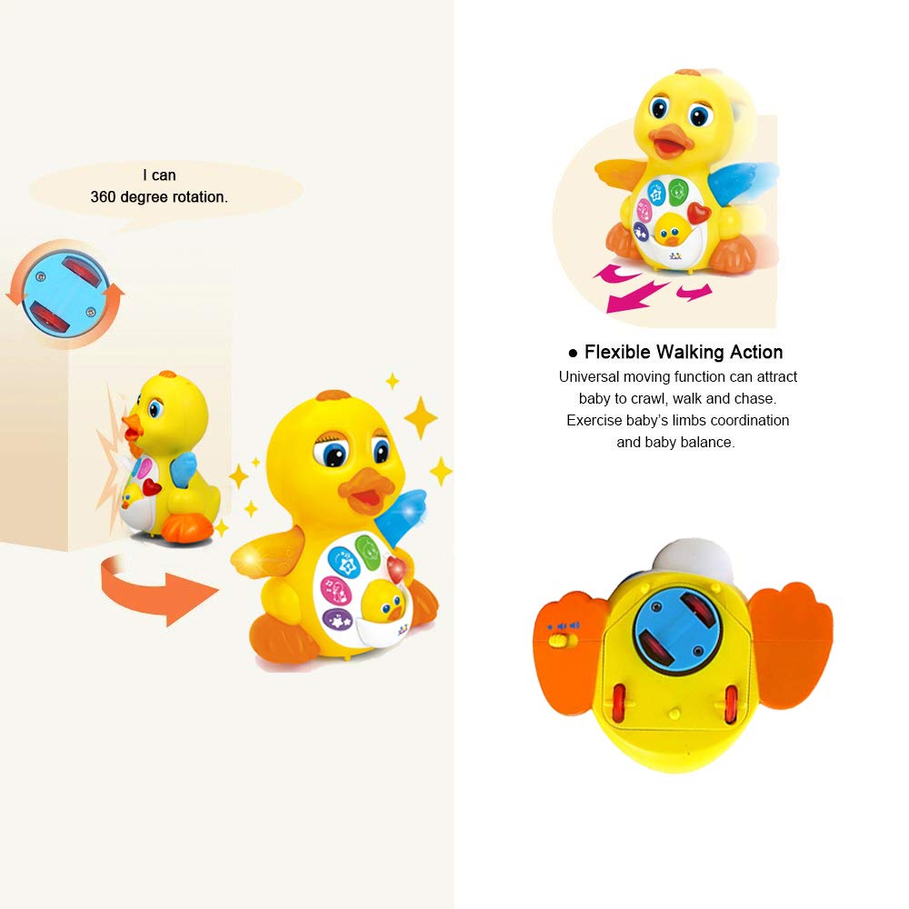 Yiosion light-up feature adds visual appeal and keeps toddlers engaged during play.