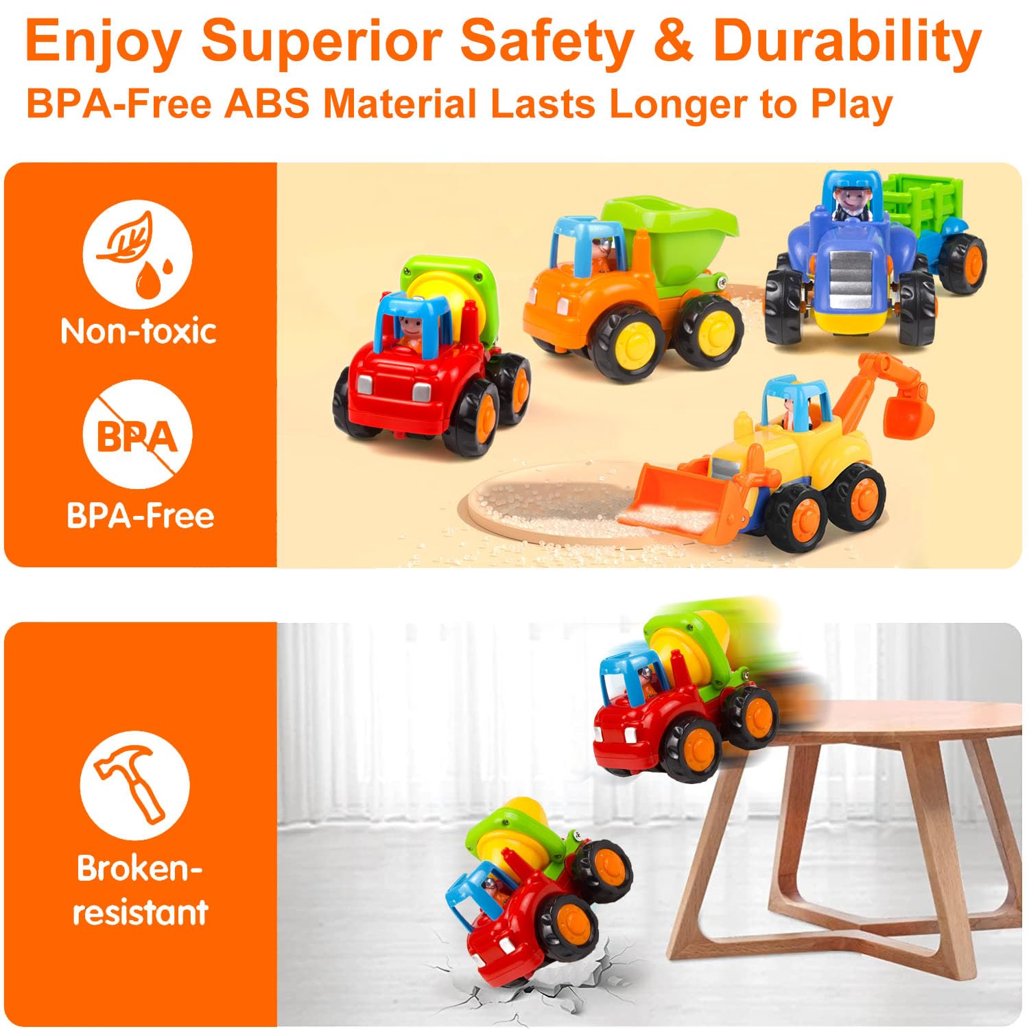 Yiosion Push and Go Set Packaging image, gifts-ready construction fun