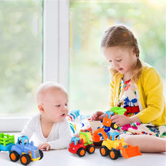 Yiosion Push and Go Tractor in action, fostering creative play