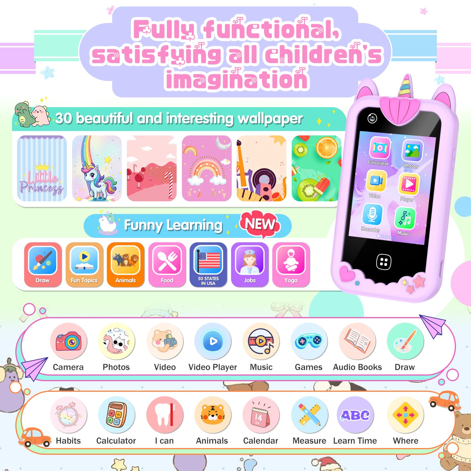 Yiphun silicone case adds grip and protection during playtime