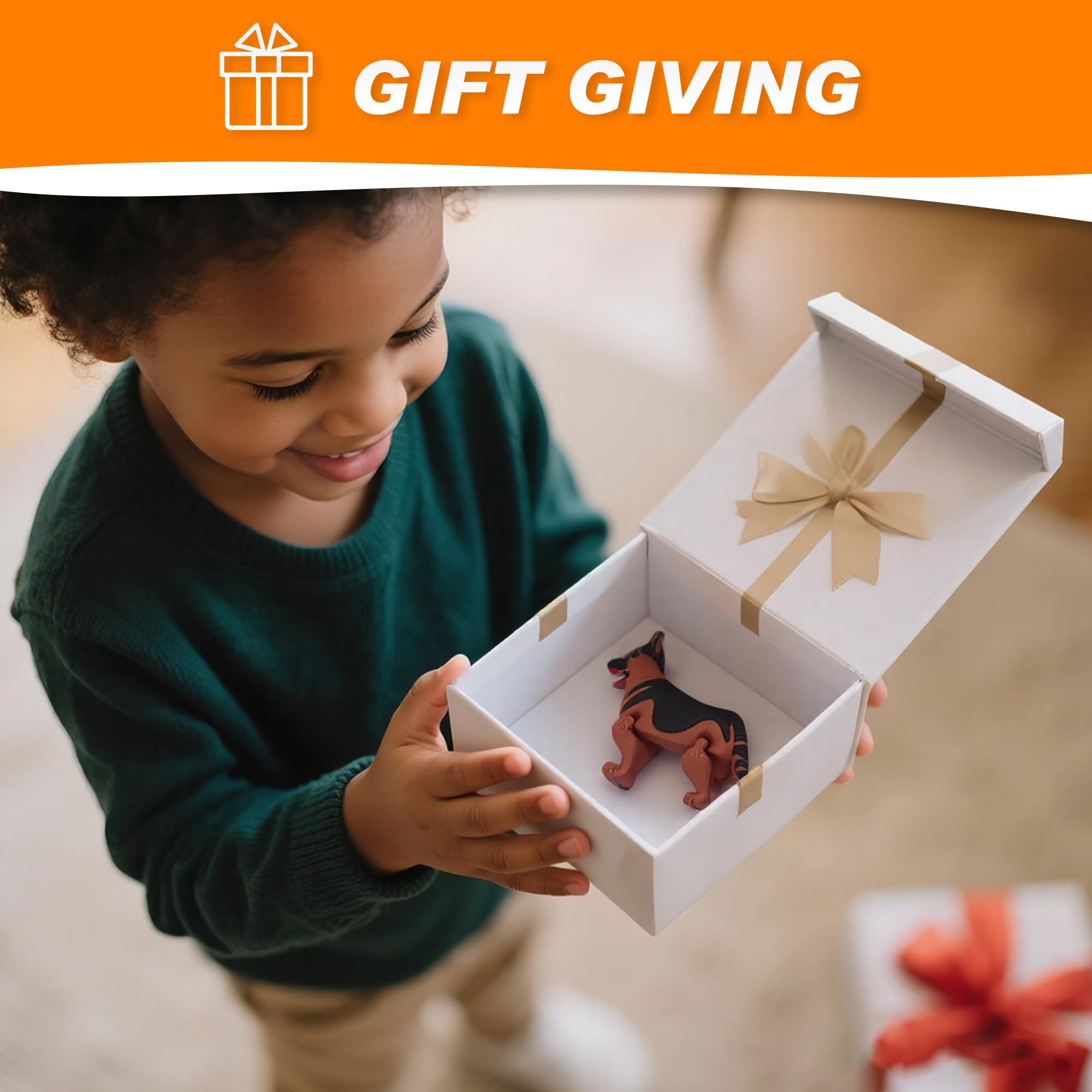 Yipintang poseable German Shepherd display as a versatile shelf companion