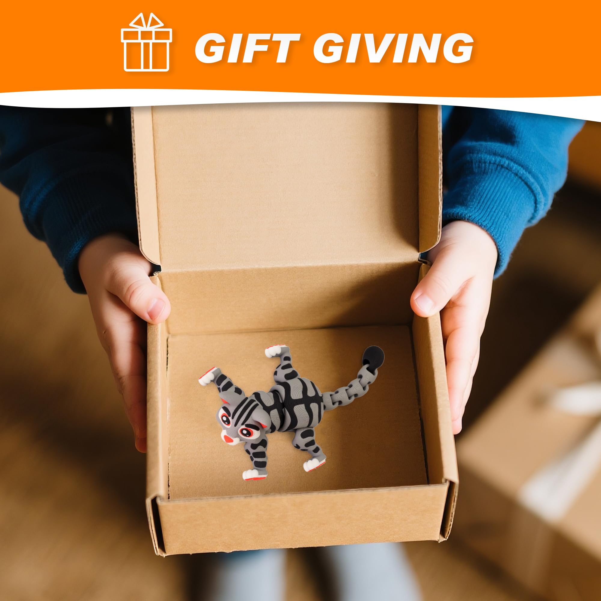 Yipintang soothing visual accent grey cat for any workspace