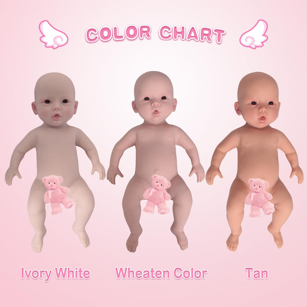 YIQI weighted silicone doll torso in tan for a substantial hold.