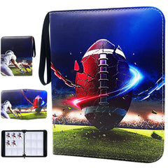 Yisheme 900-cards binder front cover showing durable PU leather