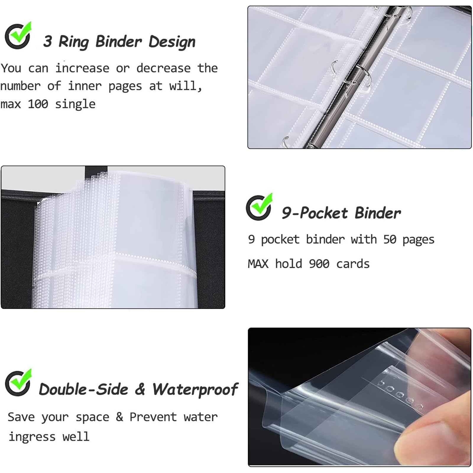 Yisheme waterproof PU leather cover shielding contents