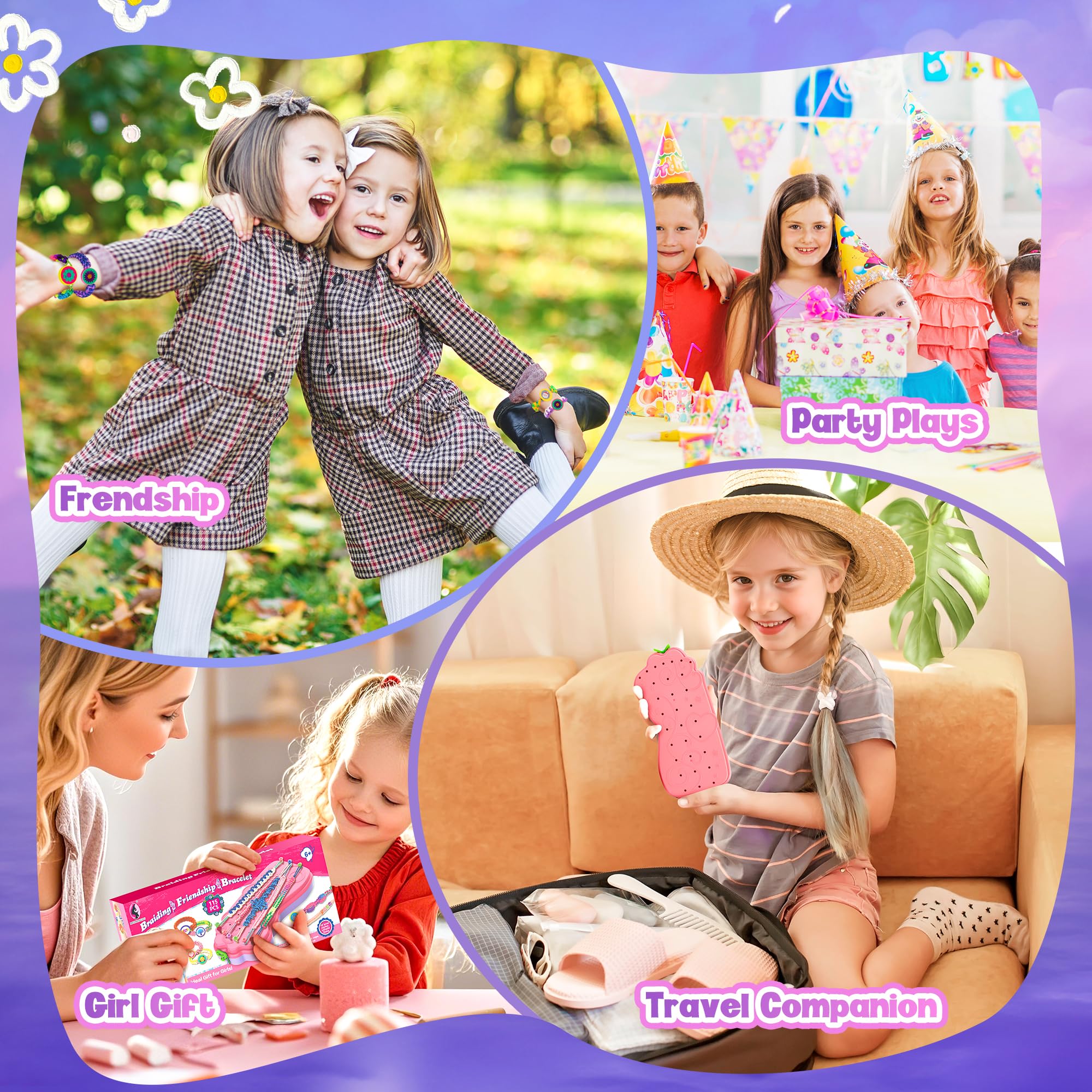 yiwaga bracelet making kit lightweight design suits travel crafting