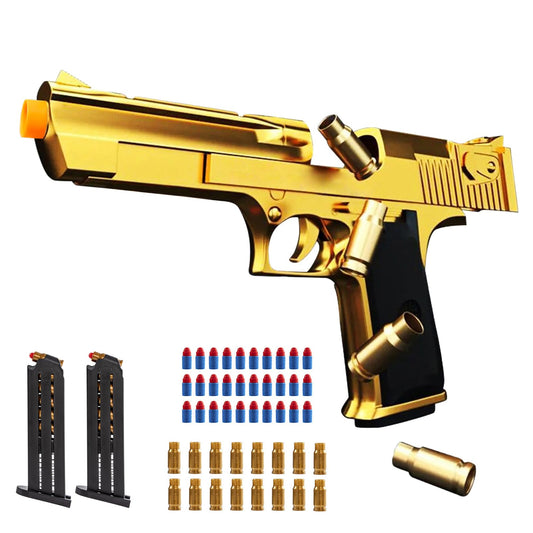 Yixinyy soft bullet gun front view with safe design for supervised play.