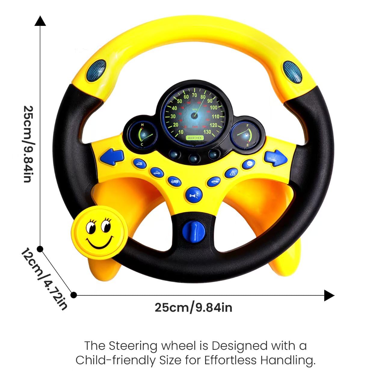 YIYZAOF emergency siren sounds help kids recognize vehicle alerts