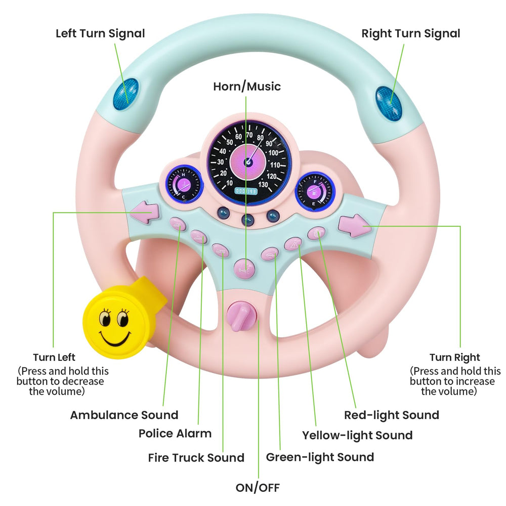 YIYZAOF toy features soft rounded edges for safe grip.