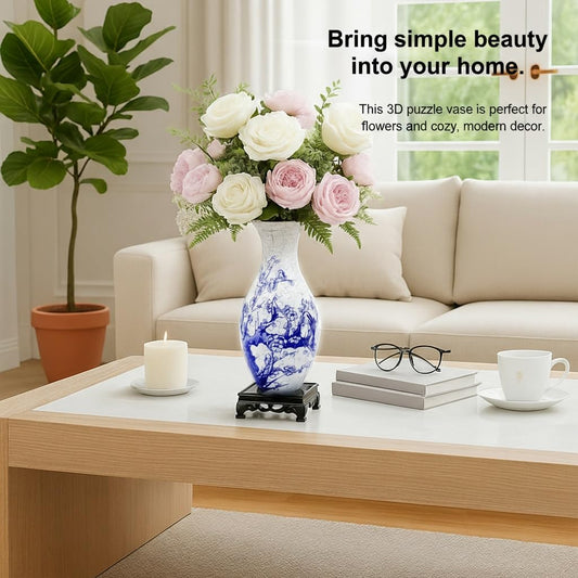 Assembling the YIZHOR vase offers a calming, creative DIY experience