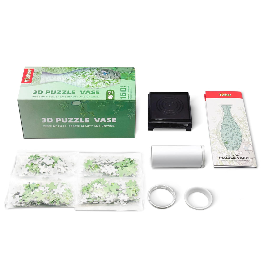 YIZHOR Puzzle Vase 160-piece set for adults adds tactile crafting