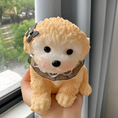 YJPPDD Taba Dog Squishy front view shows soft, comforting squeeze