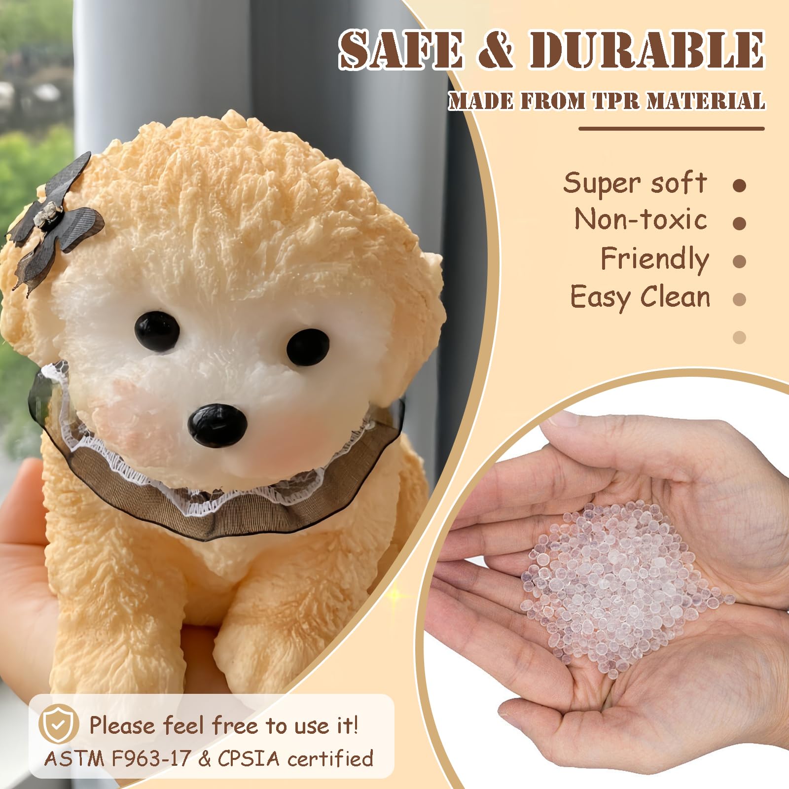 YJPPDD Taba Dog Squishy on desk for office relaxation