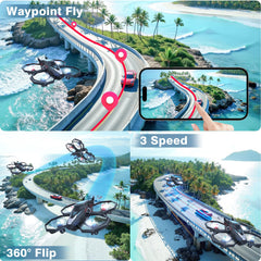 YLFU one-key takeoff and landing simplifies beginner flights