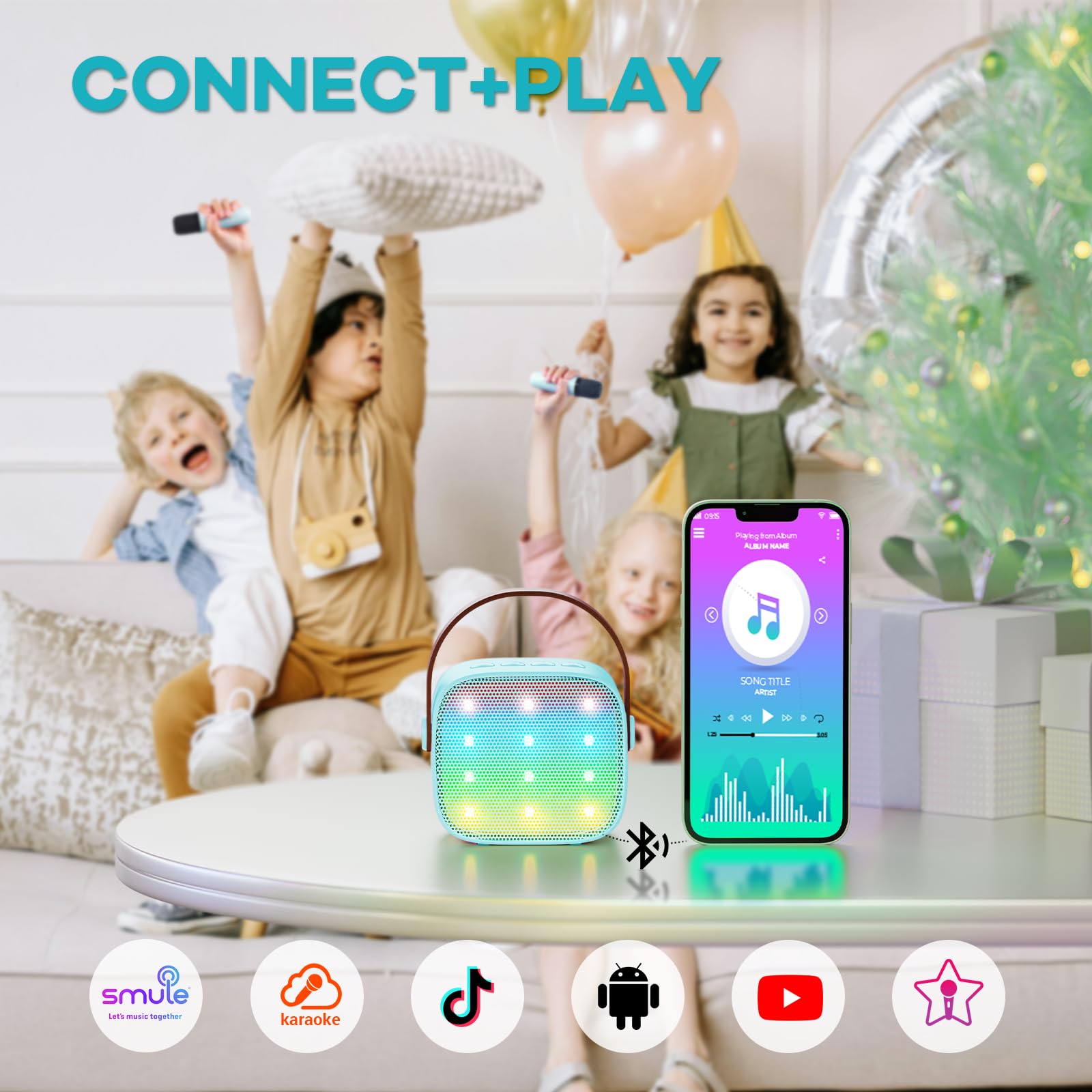 YLL karaoke machine headphone output for private practice sessions