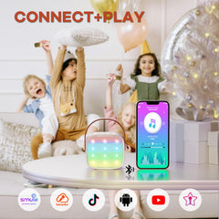 YLL mini karaoke machine stable Bluetooth connection for quick pairing