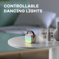 YLL mini karaoke machine family use in living room karaoke night
