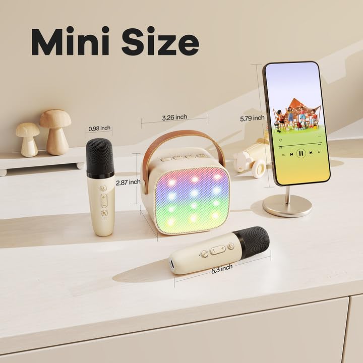 YLL mini karaoke machine gift-ready packaging, ready for gifting