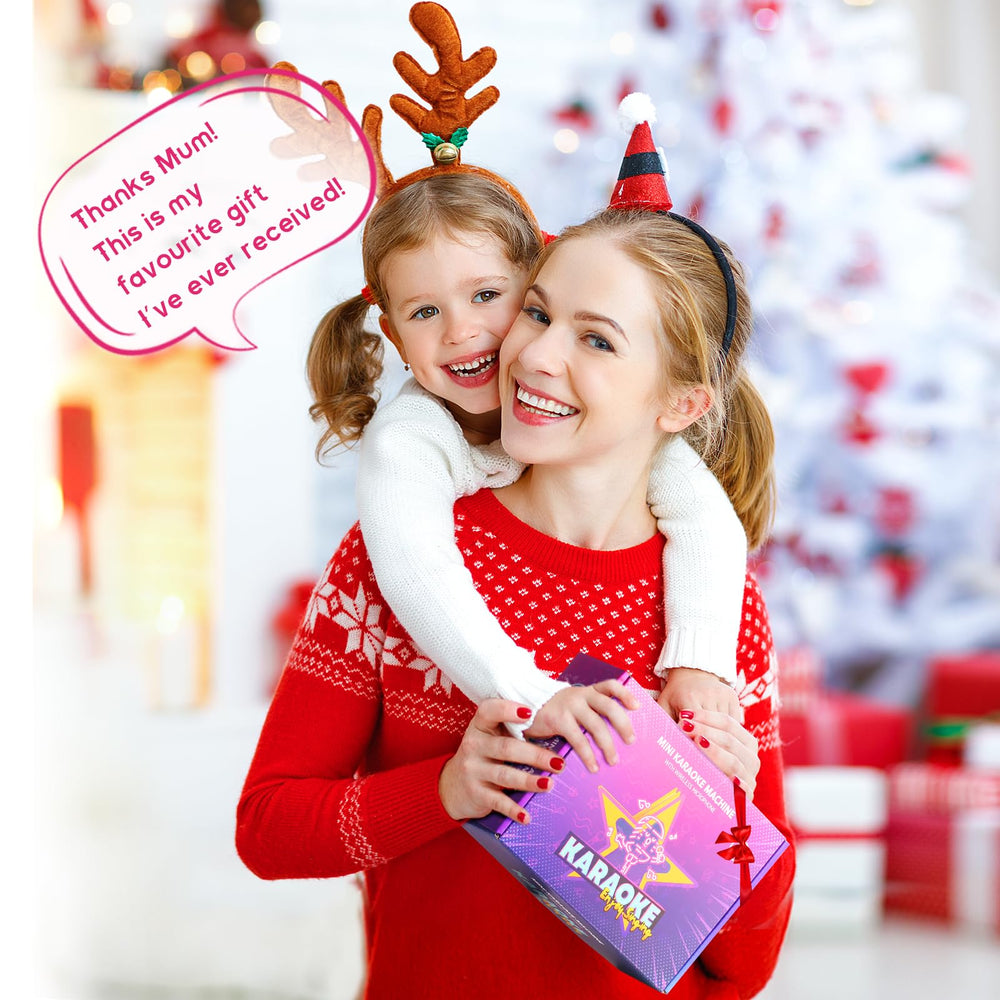 YLL wireless microphones, perfect for duets and family performances.