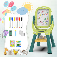 Ylovetoys Easel safe for indoor and outdoor art, portable design.