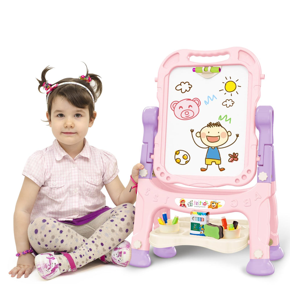 Ylovetoys painting accessories set includes magnets, chalks, and paper clips.