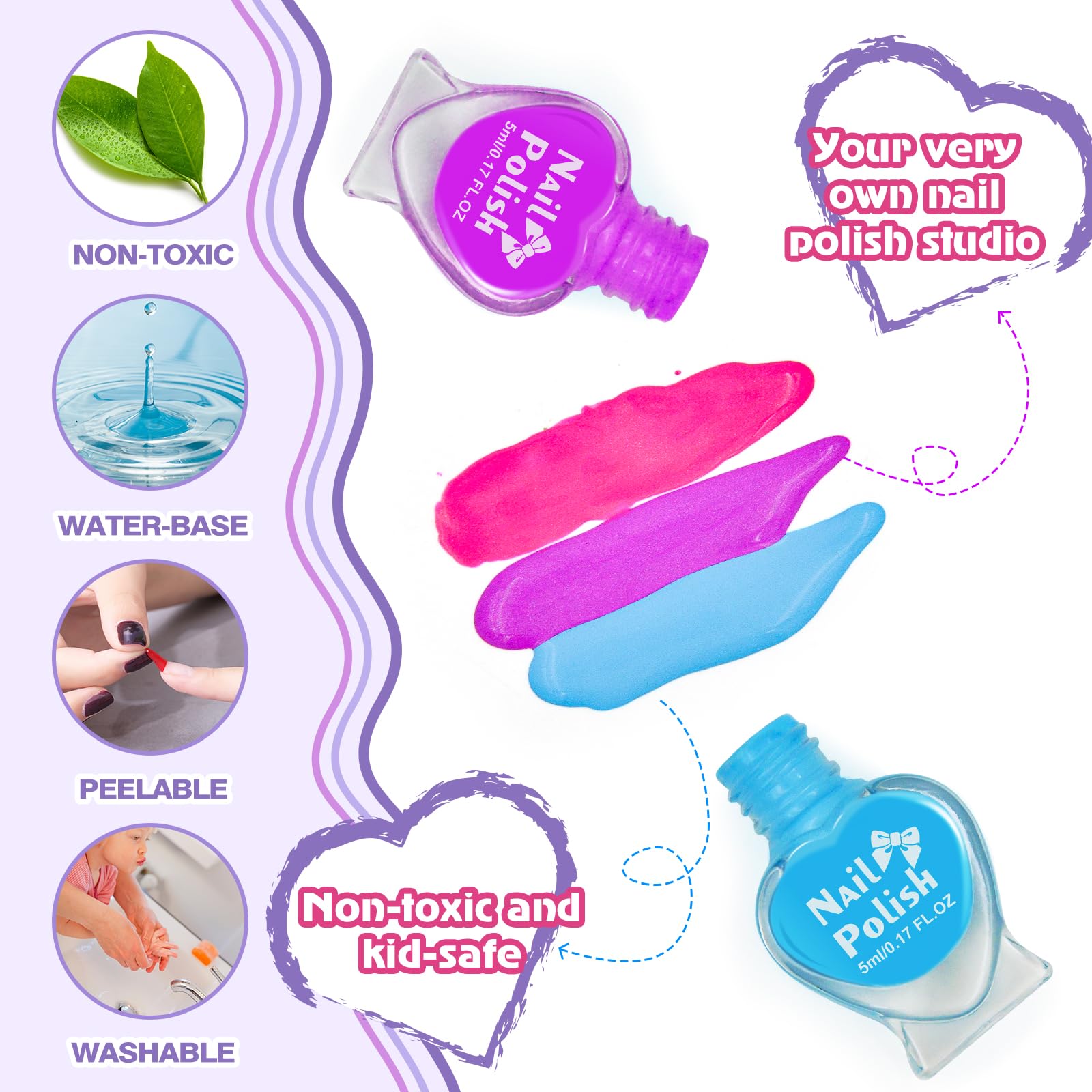 Ylovetoys decorative confetti sparks flair for DIY nail art