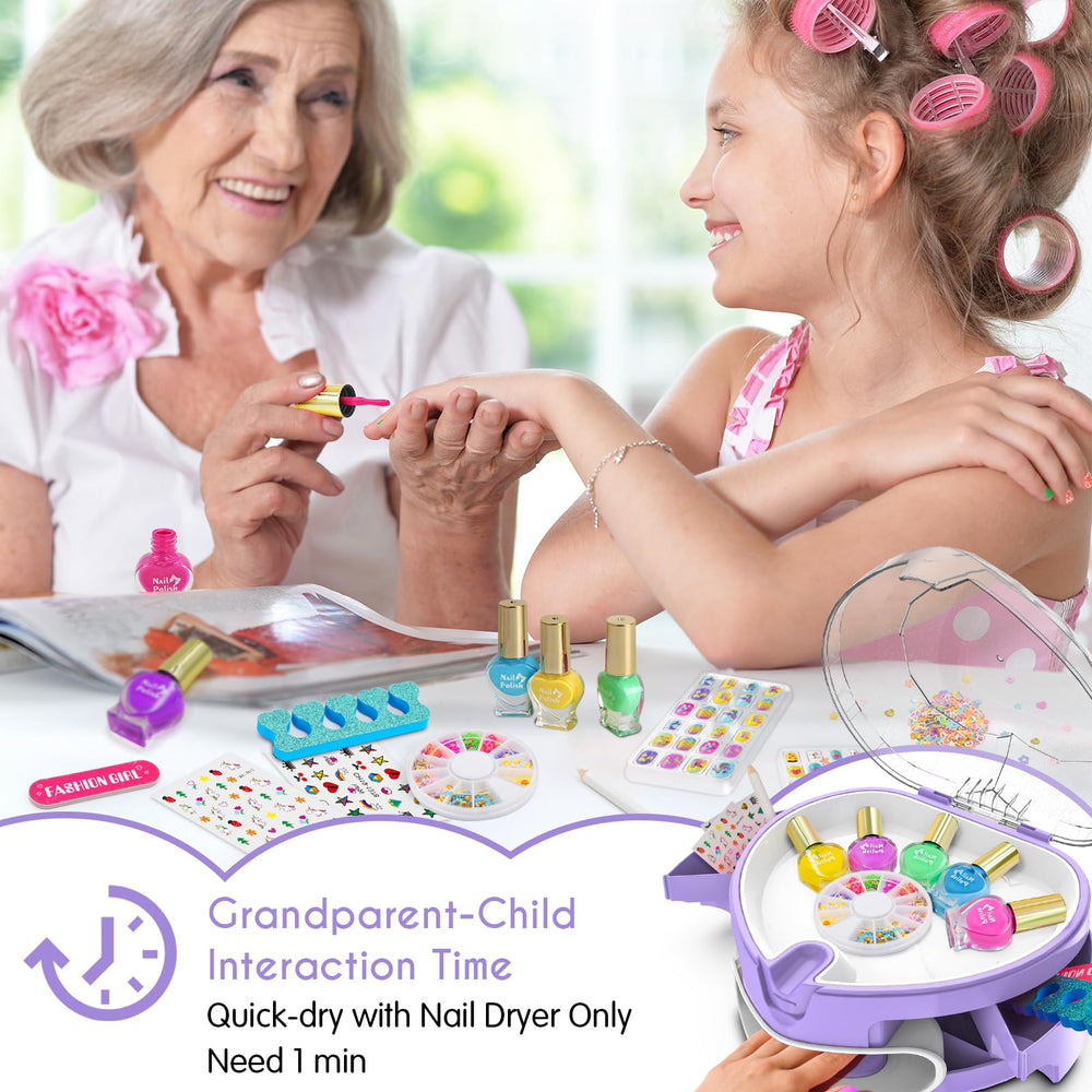 Ylovetoys non-toxic water-based polish supports safe, creative play