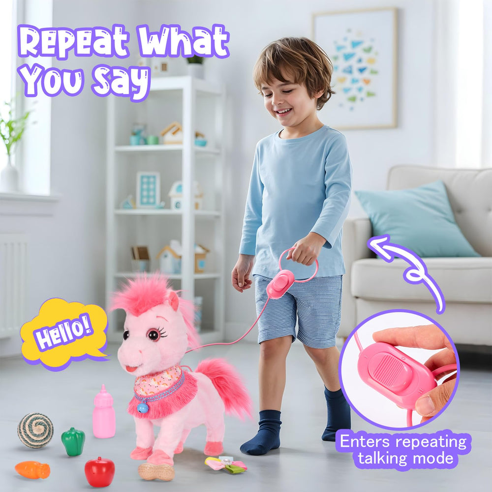 Ylpaprm Pony accessories kit for grooming pretend play