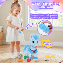 Ylpaprm pony-with-accessories-comb-bottle highlights grooming and role play.