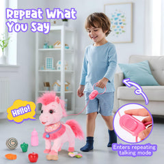 Ylpaprm Pony accessories kit for grooming pretend play