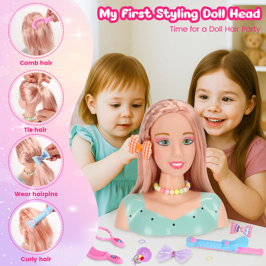 Ylpaprm realistic hair dryer with sound enhances pretend salon sessions