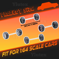 Ylutex compatible with 1/64-scale models for versatile customization.