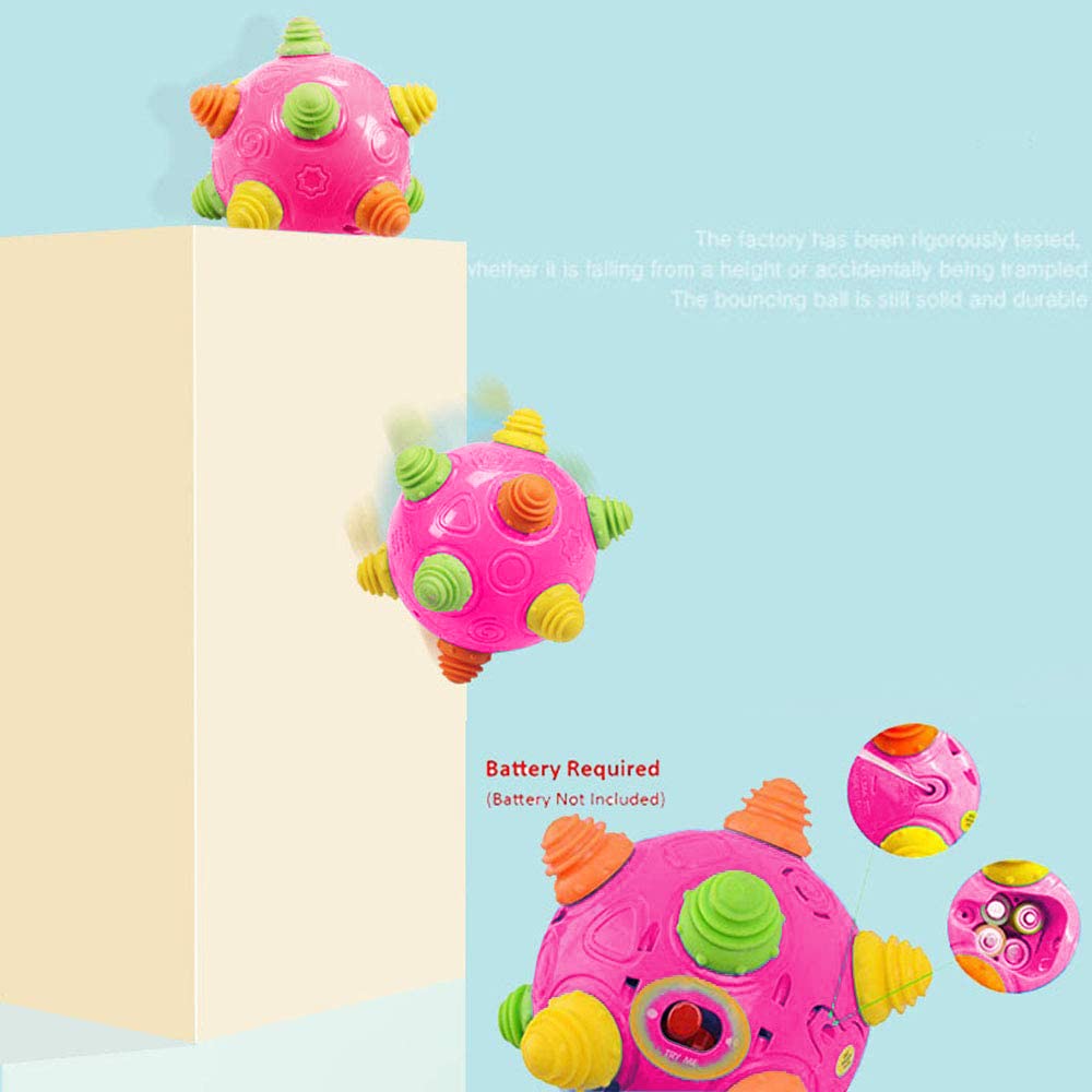 YMDLY Toys bright navy ball with textured surface for gripping
