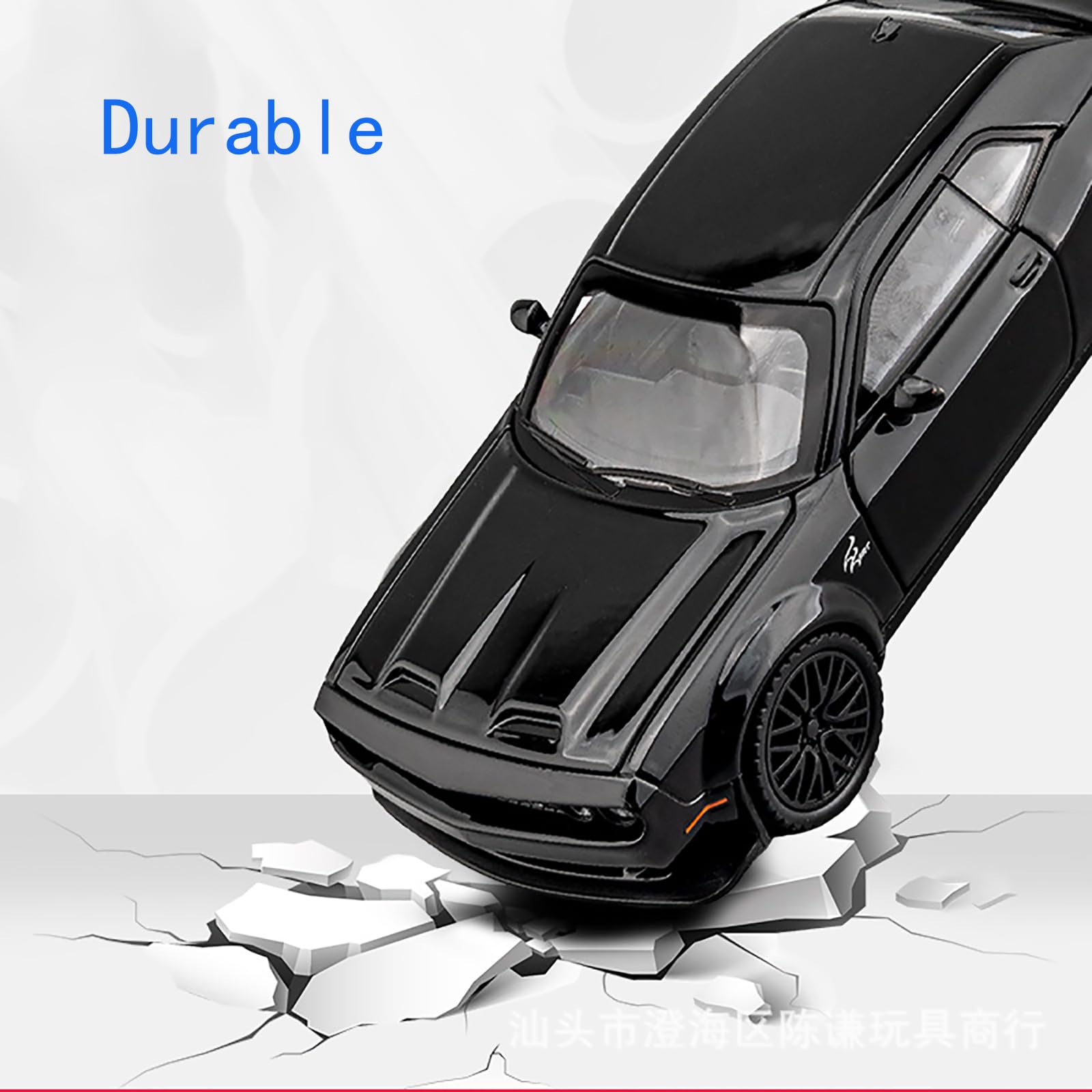 YMHAT Durable zinc alloy and ABS construction resists playtime wear.