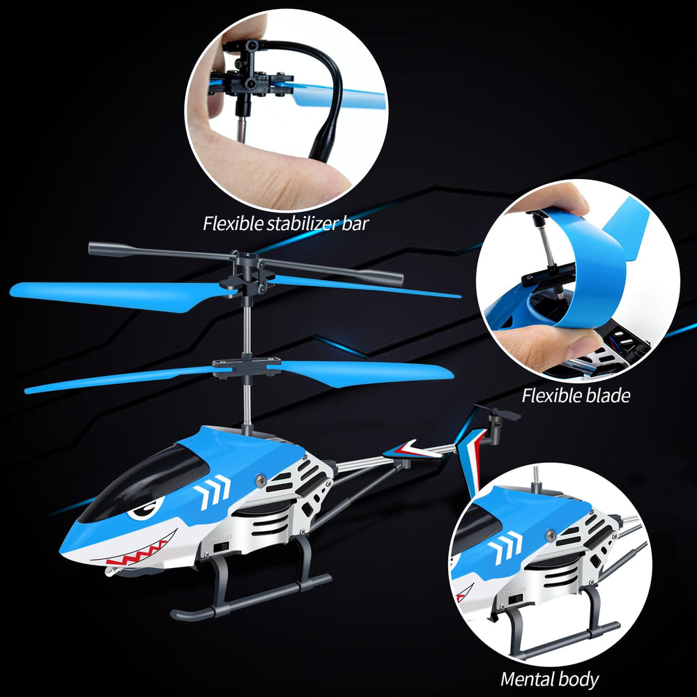 Ynanimery RC helicopter hovering steadily for indoor learning and practice