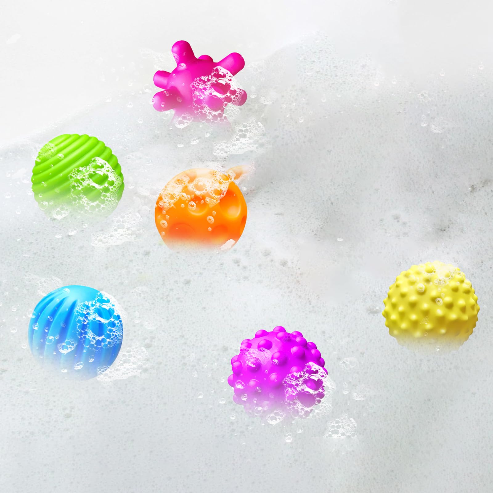 Small-hand friendly Ynanimery balls designed for easy grip and exploration