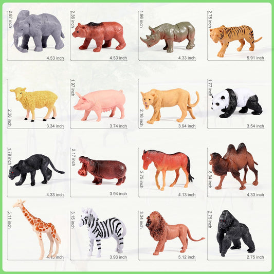 YNNMOMK Zebra figurine ideal for storytelling and shelf display.