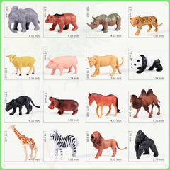 YNNMOMK Zebra figurine ideal for storytelling and shelf display.