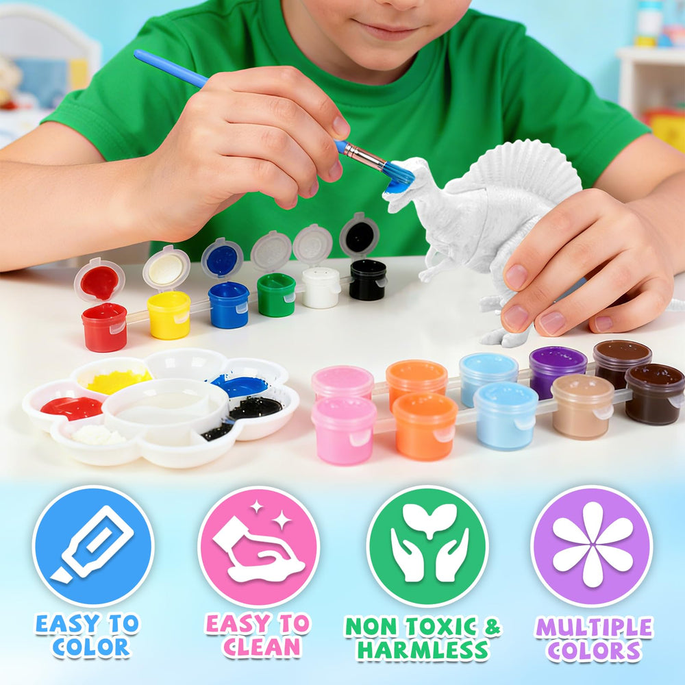 Ynybusi theme canvas provides a ready stage for a dinosaur world