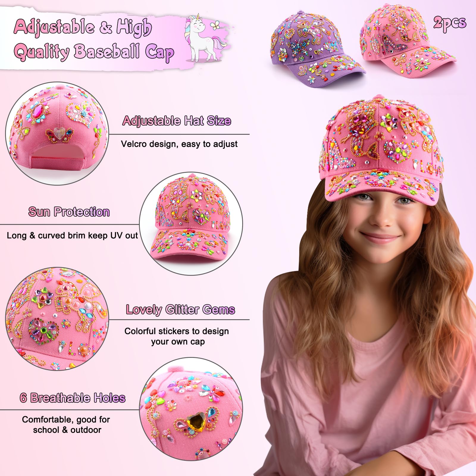 Yoart kids crafting activity boosts creativity through unique cap design.