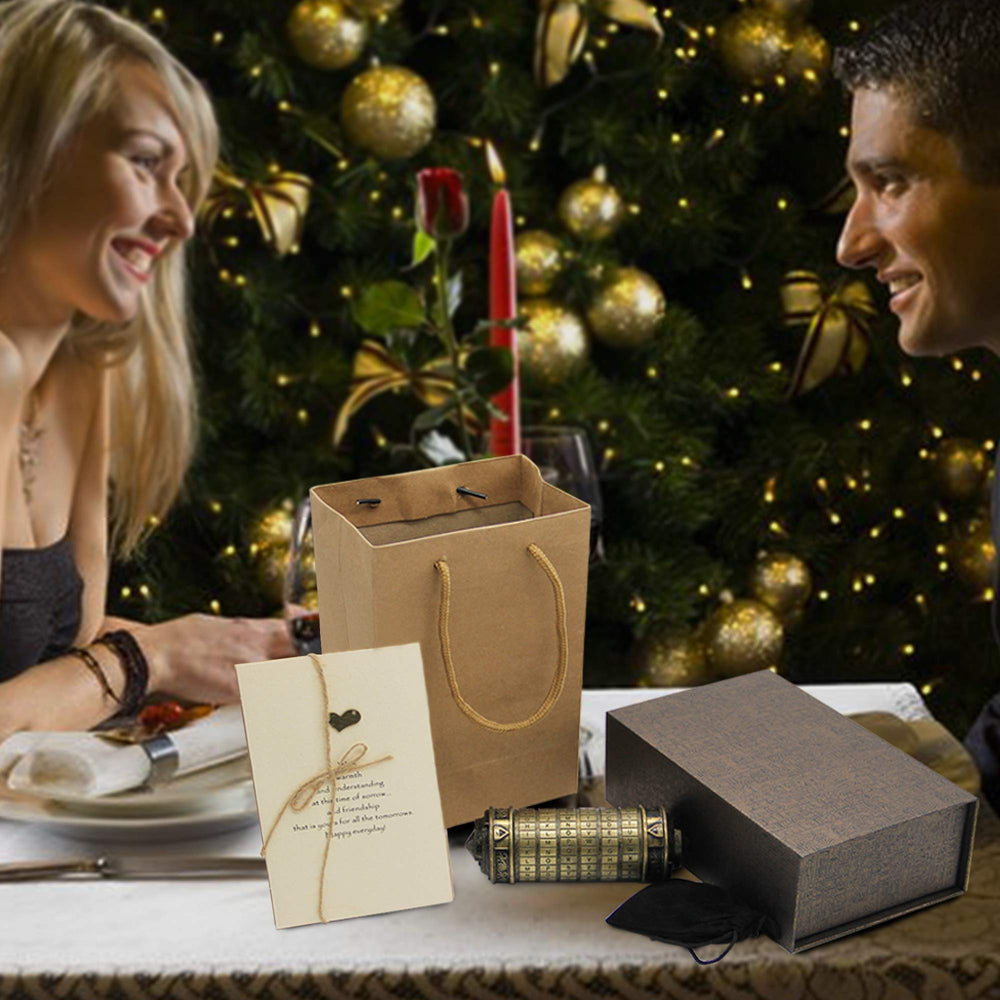 Note-storage use case shown with a hidden message for the recipient.