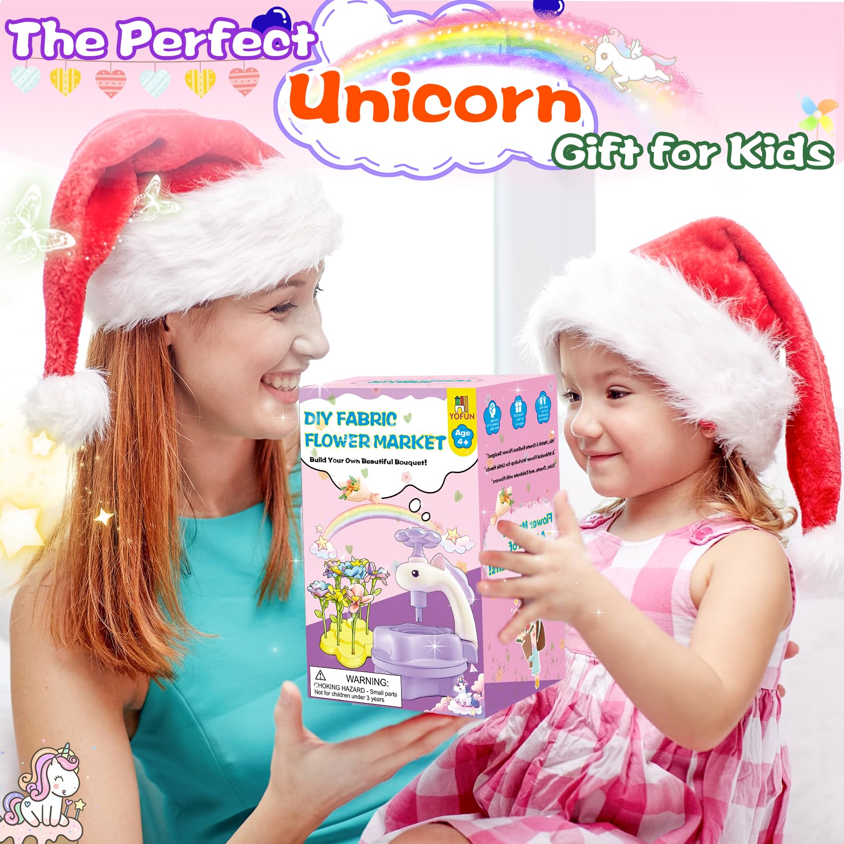 Y YOFUN gift for girls aged 4-8 offers a delightful, screen-free crafting activity