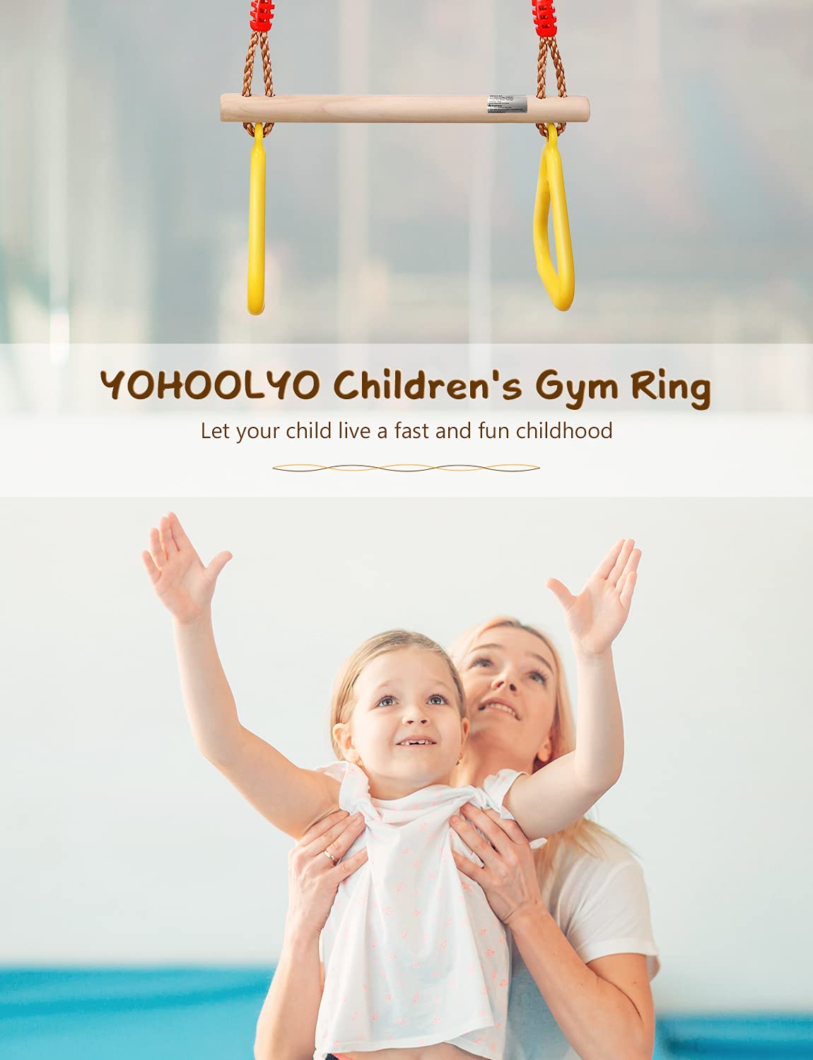 YOHOOLYO two buckles simplify installation and maintenance