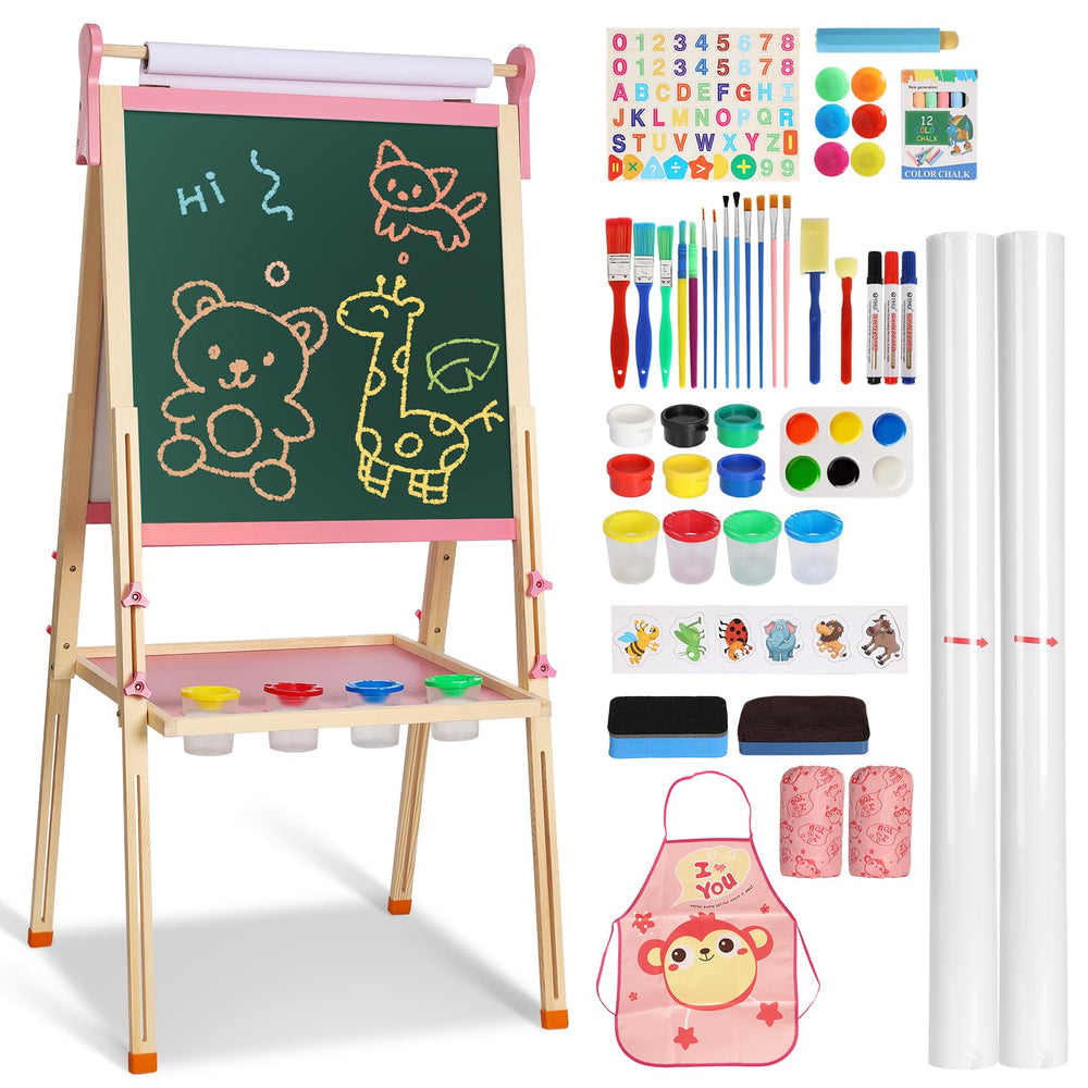 YOHOOLYO easy assembly enables quick setup for art time.