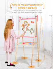 YOHOOLYO sturdy wooden construction ensures safe, long-lasting play.