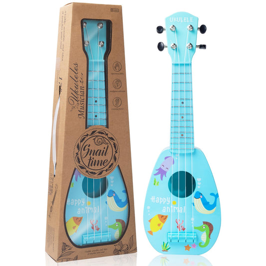 YOLOPLUS+ 17-inch ukulele toy full kit supports beginner-friendly music exploration