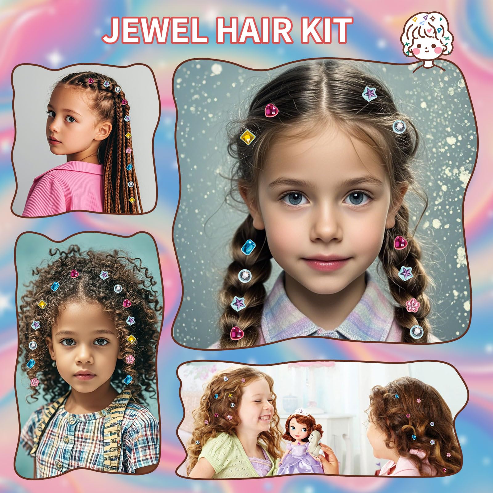 Yoloflix gift idea for birthdays with creative hair play