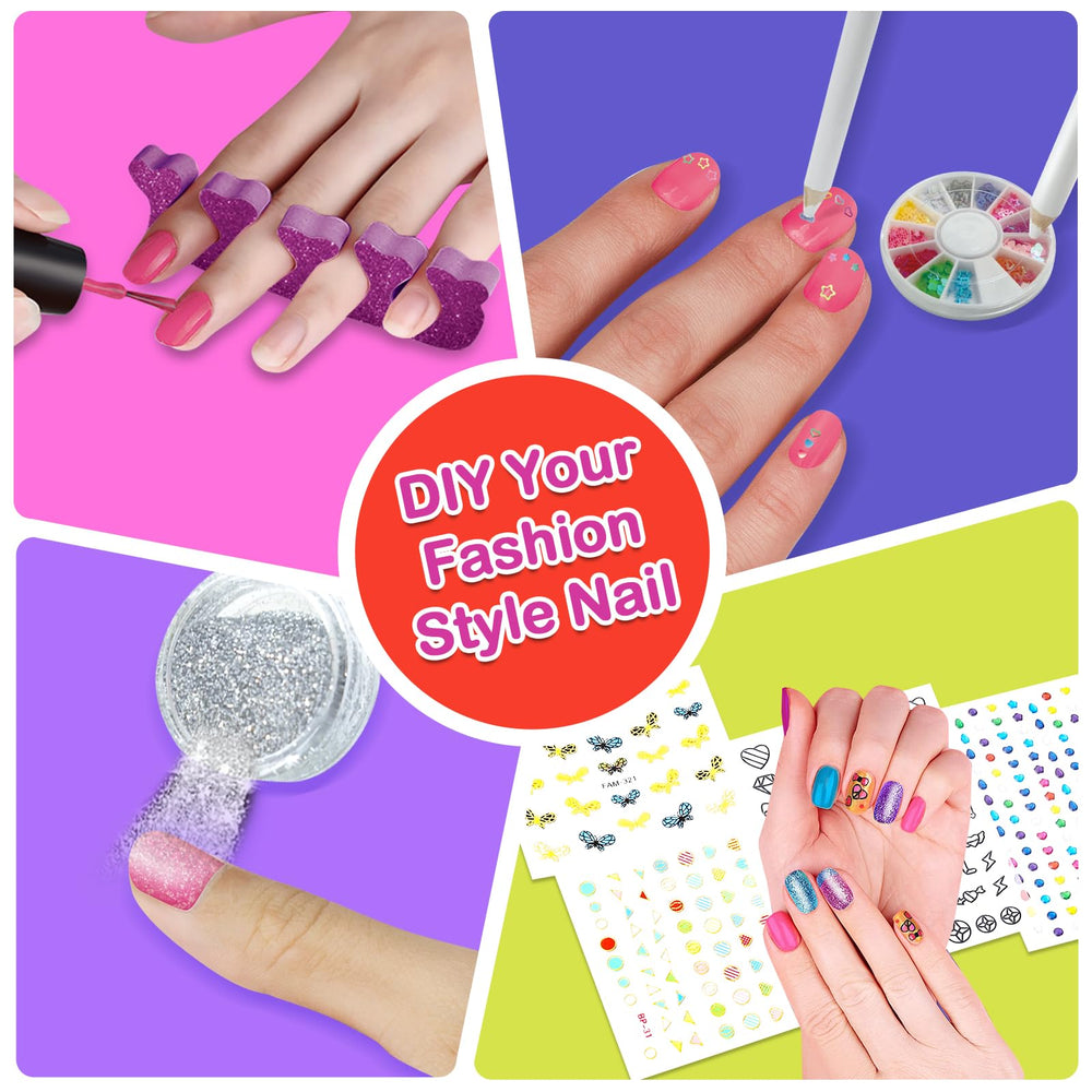 Yoloflix glitter powder in pink and silver adds sparkle
